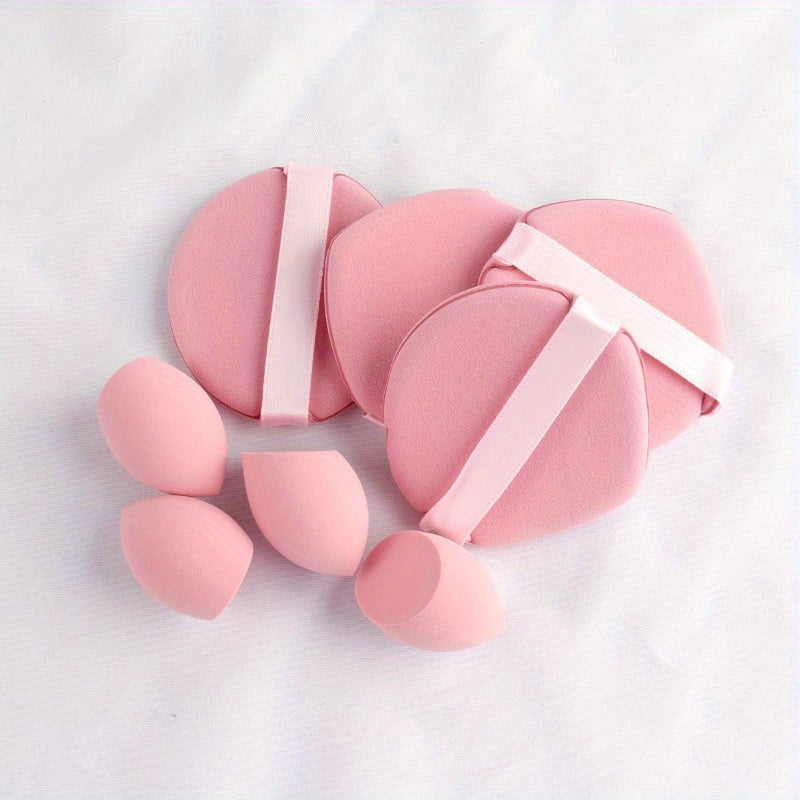 Set of 20 Or 40 Makeup Brushes for Face And Eyeshadow, Featuring Ultra-Soft Concealers, Blushes, Contouring, Mixing, Eyeshadow Brushes, Makeup Sponges, And Beauty Eggs. Includes a Convenient Travel Hairband for Easy Transport