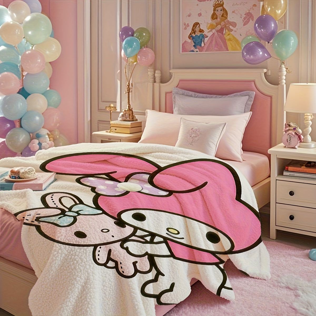 Sanrio for my melody Plush Toy & Blanket - Set Super soft