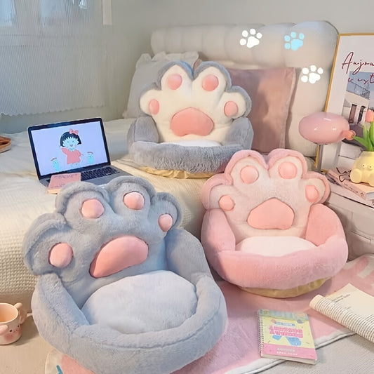 Crown Cat Paw Pillow Cushion chair- Plush Soft