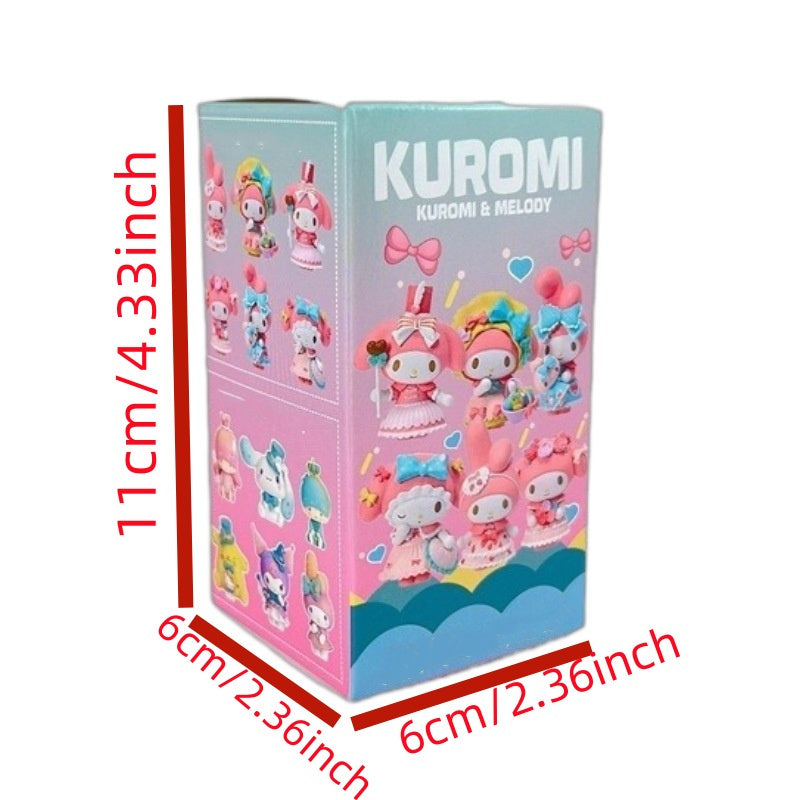 2pcs Lucky Blind Boxes - Cute Animal & Character Surprise Gifts, PVC Material, Mixed Color, Perfect for Birthdays & Special Occasions, Birthday Gift|Playful Design|Pvc Construction, Kawaii Gifts