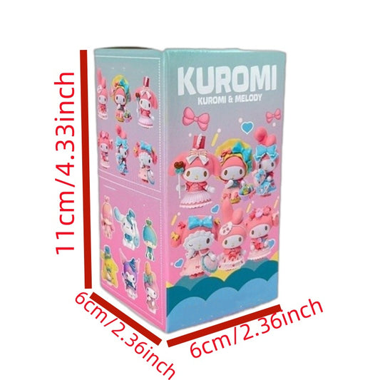 2pcs Lucky Blind Boxes - Cute Animal & Character Surprise Gifts, PVC Material, Mixed Color, Perfect for Birthdays & Special Occasions, Birthday Gift|Playful Design|Pvc Construction, Kawaii Gifts