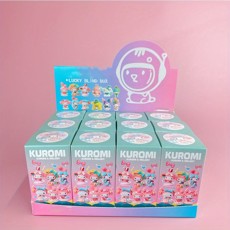 2pcs Lucky Blind Boxes - Cute Animal & Character Surprise Gifts, PVC Material, Mixed Color, Perfect for Birthdays & Special Occasions, Birthday Gift|Playful Design|Pvc Construction, Kawaii Gifts