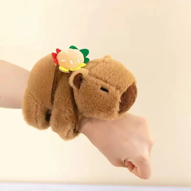 Kapibala Plush Bracelet - Cute Animal Backpack Accessory