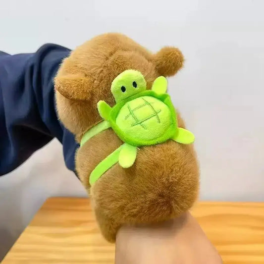 Kapibala Plush Bracelet - Cute Animal Backpack Accessory