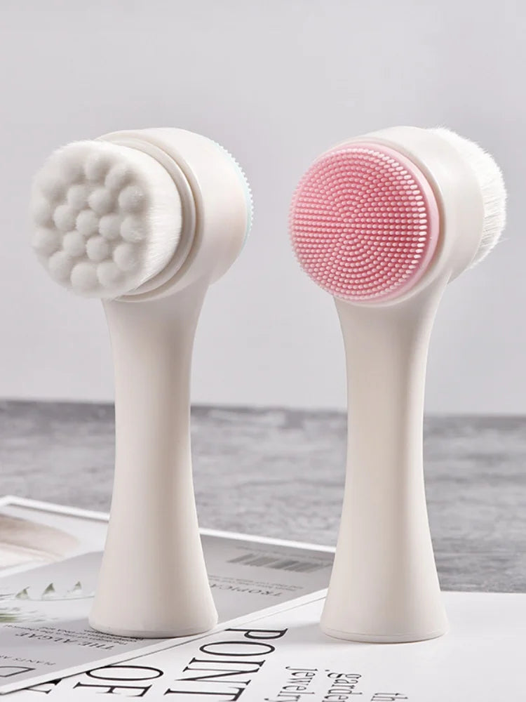 1pc- Silicone Pet Paw Cleaner & Massage Brush - Dual-Sided Dog Grooming Tool for Healthy Coats and Claws