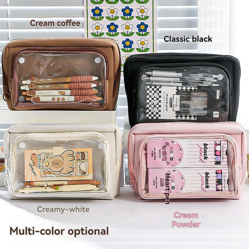 Nine Layer Large Capacity Pencil Case Simple And Multi Functional Pencil Box For Primary And Junior High School Students