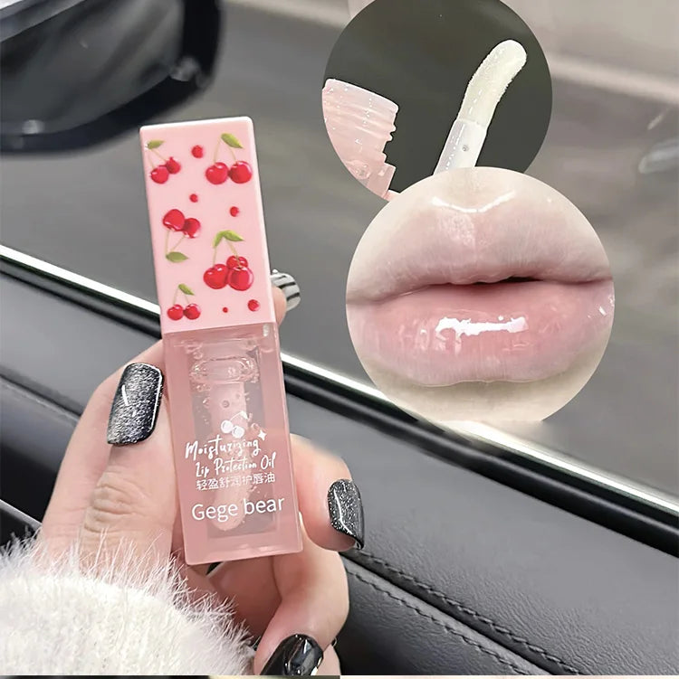 Lip Balm Cherry Hydrating and Lip Oil Set
