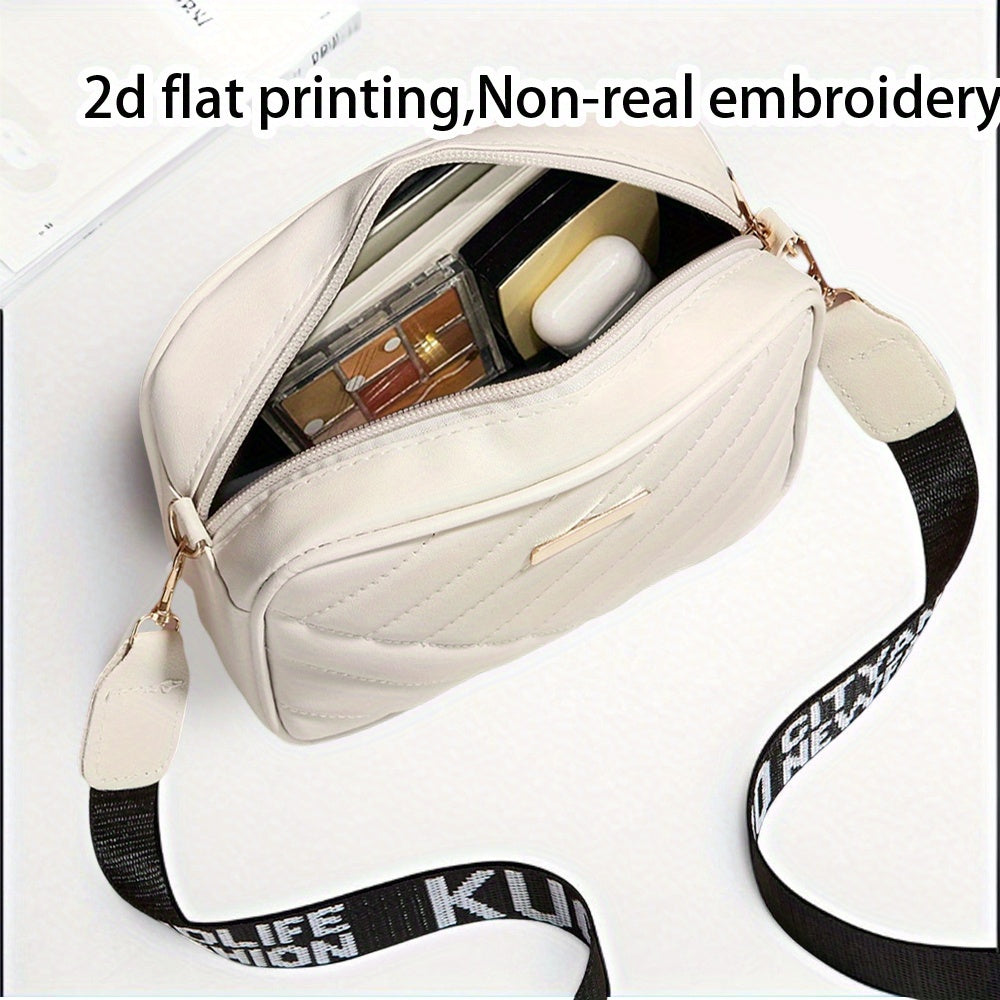 Stylish Capybara Print Crossbody Bag