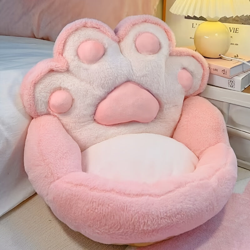 Crown Cat Paw Pillow Cushion chair- Plush Soft