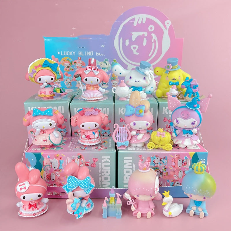 2pcs Lucky Blind Boxes - Cute Animal & Character Surprise Gifts, PVC Material, Mixed Color, Perfect for Birthdays & Special Occasions, Birthday Gift|Playful Design|Pvc Construction, Kawaii Gifts