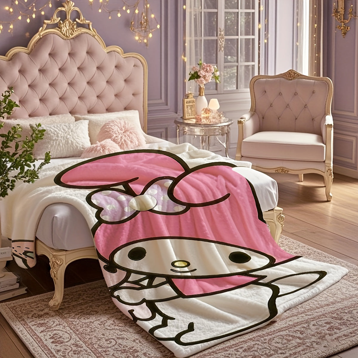 Sanrio for my melody Plush Toy & Blanket - Set Super soft