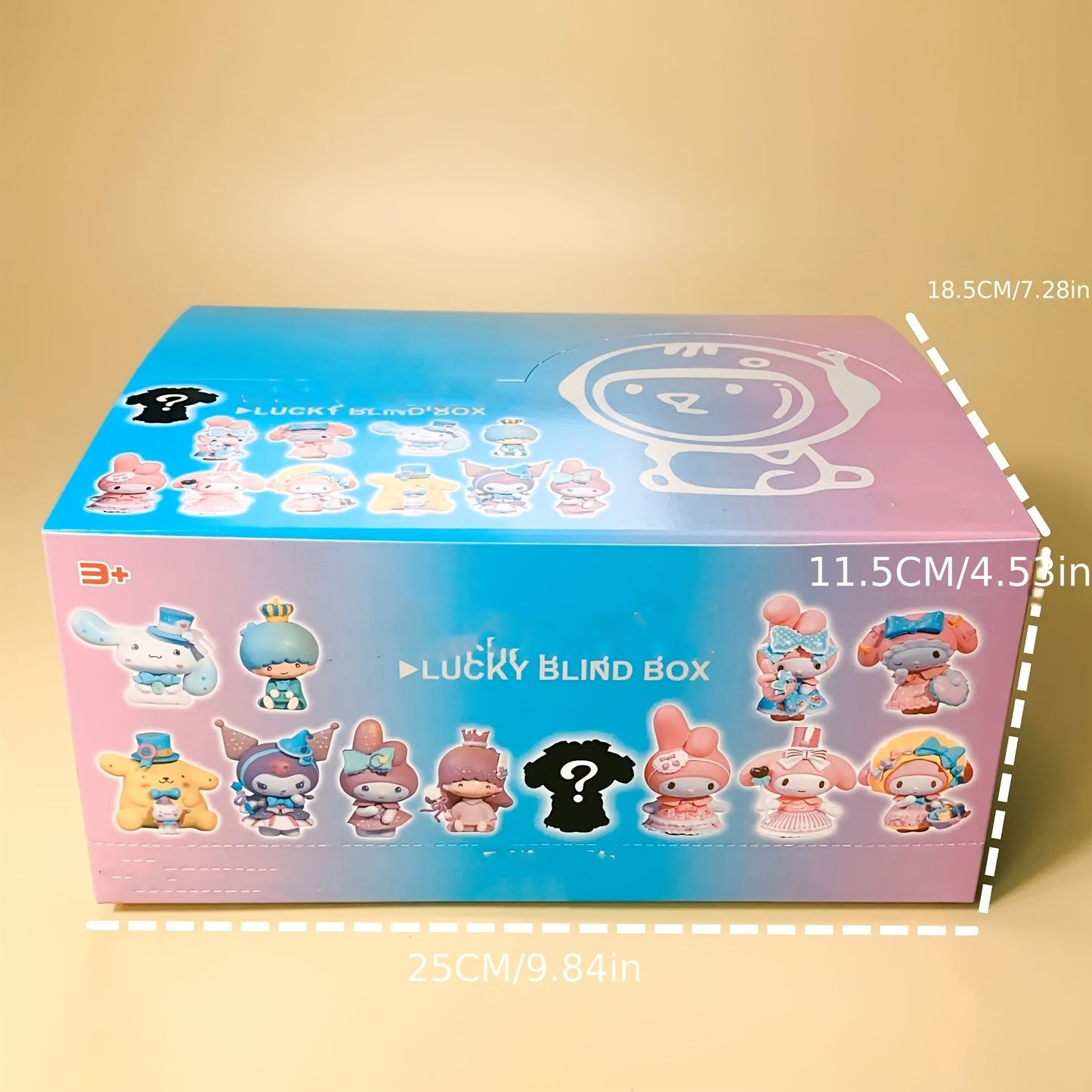2pcs Lucky Blind Boxes - Cute Animal & Character Surprise Gifts, PVC Material, Mixed Color, Perfect for Birthdays & Special Occasions, Birthday Gift|Playful Design|Pvc Construction, Kawaii Gifts