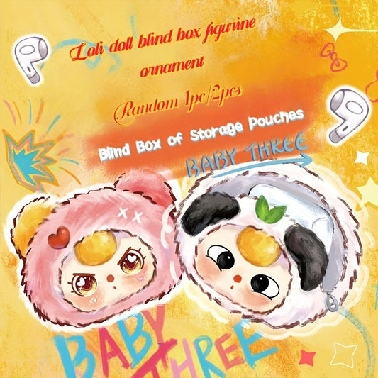 2 pc Loli Doll Blind Box Figurine Ornament