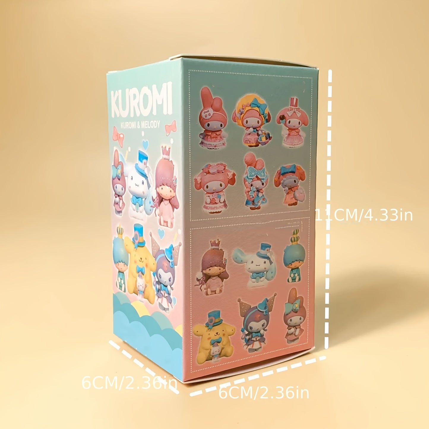 2pcs Lucky Blind Boxes - Cute Animal & Character Surprise Gifts, PVC Material, Mixed Color, Perfect for Birthdays & Special Occasions, Birthday Gift|Playful Design|Pvc Construction, Kawaii Gifts