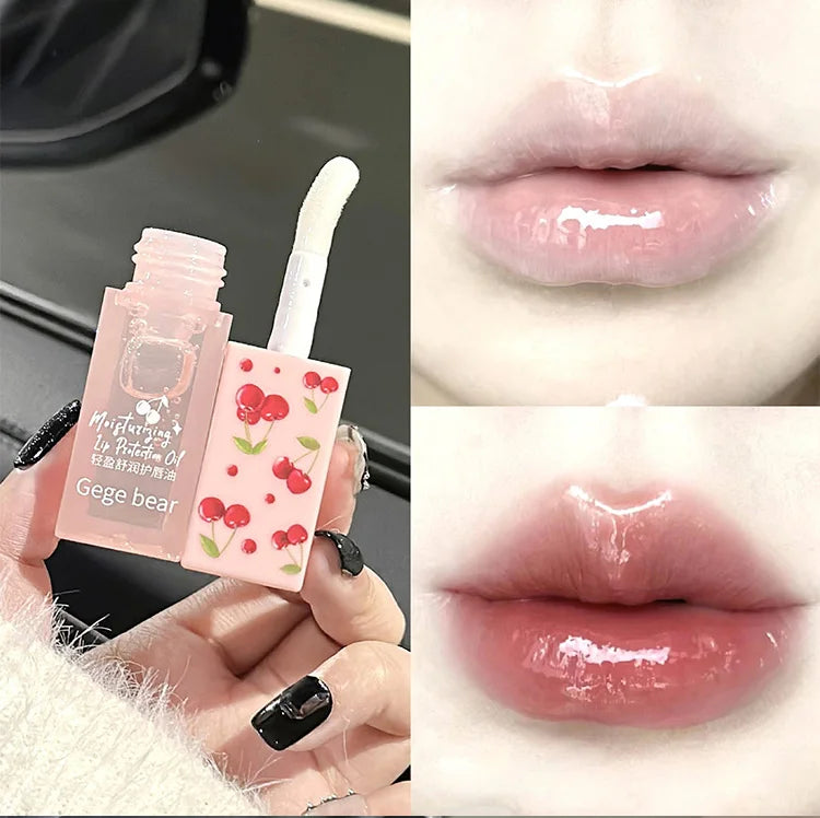 Lip Balm Cherry Hydrating and Lip Oil Set