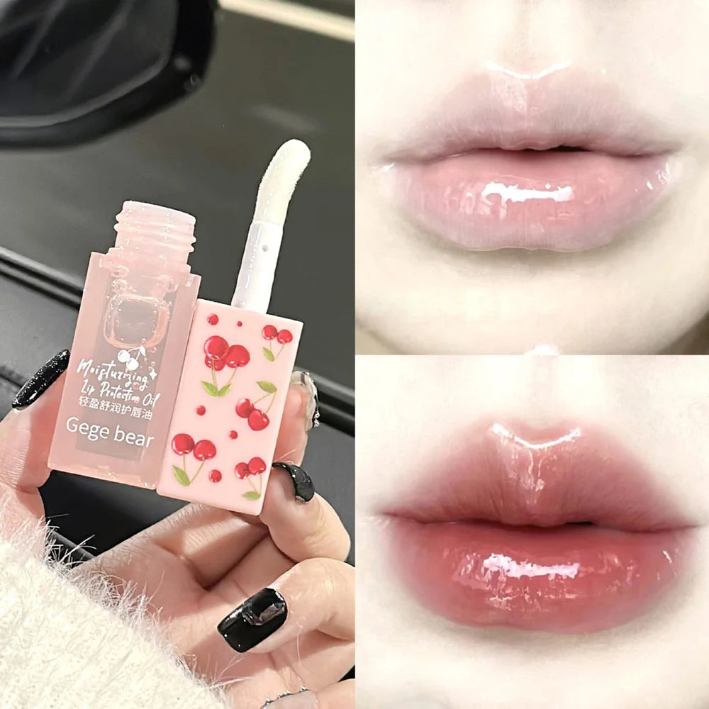 Lip Balm Cherry Hydrating and Lip Oil Set