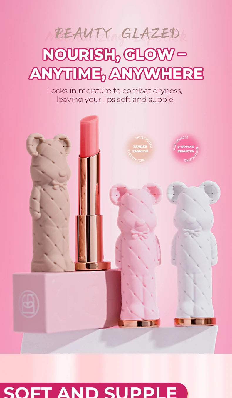Beauty Glazed Bear Moisturizing Lipstick