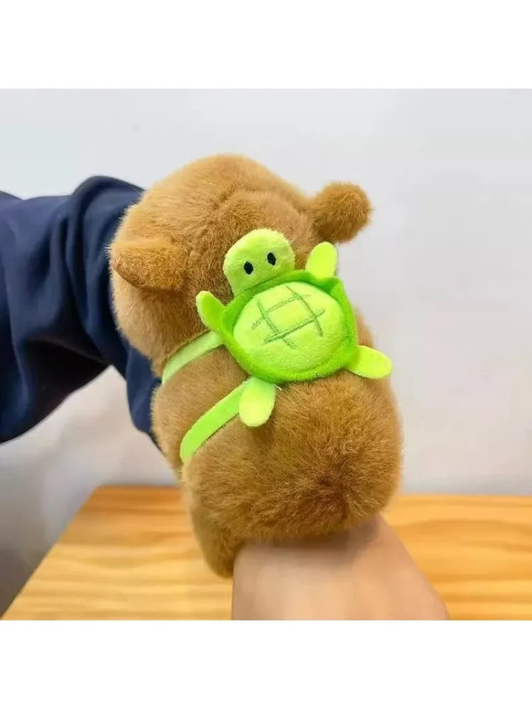 Kapibala Plush Bracelet - Cute Animal Backpack Accessory