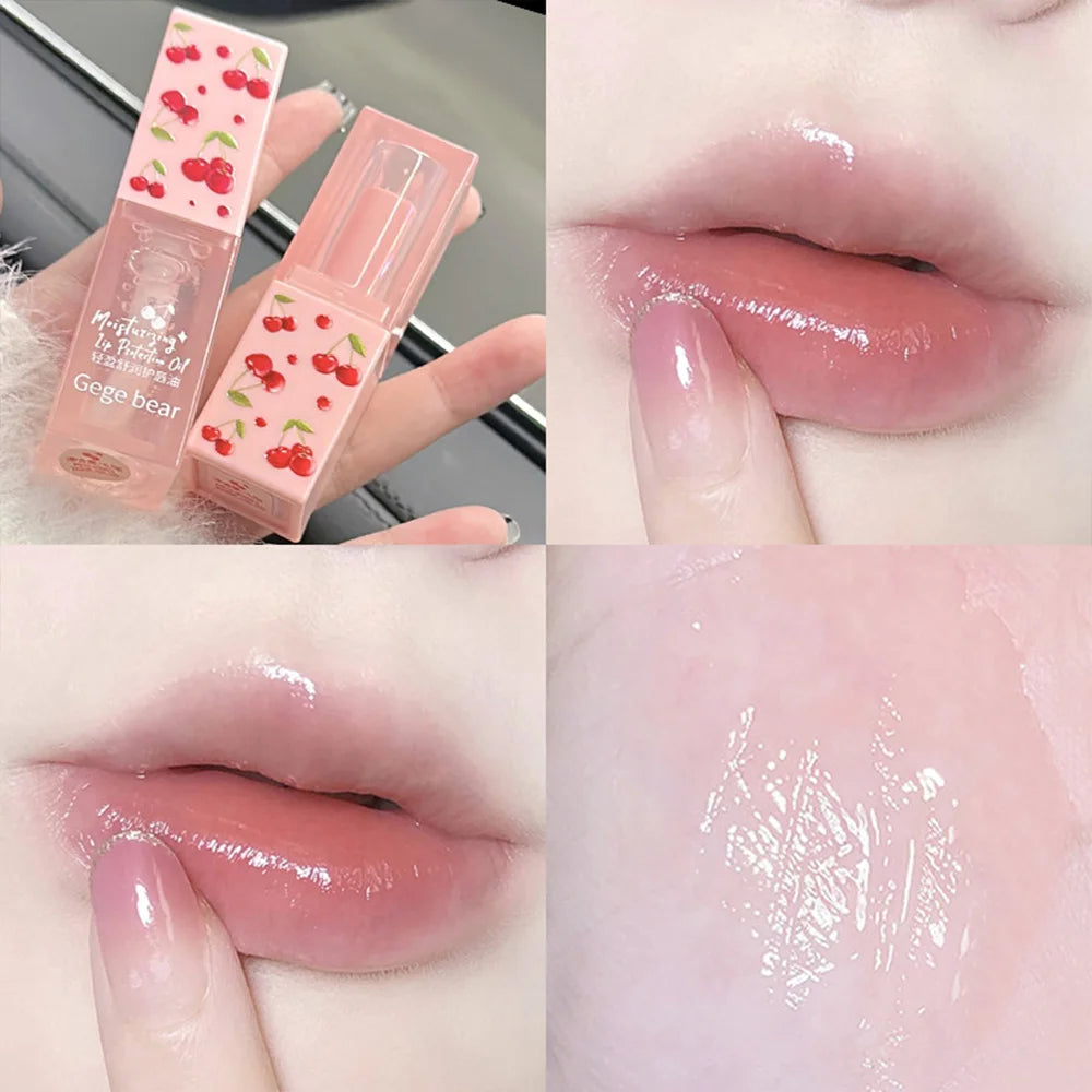 Lip Balm Cherry Hydrating and Lip Oil Set