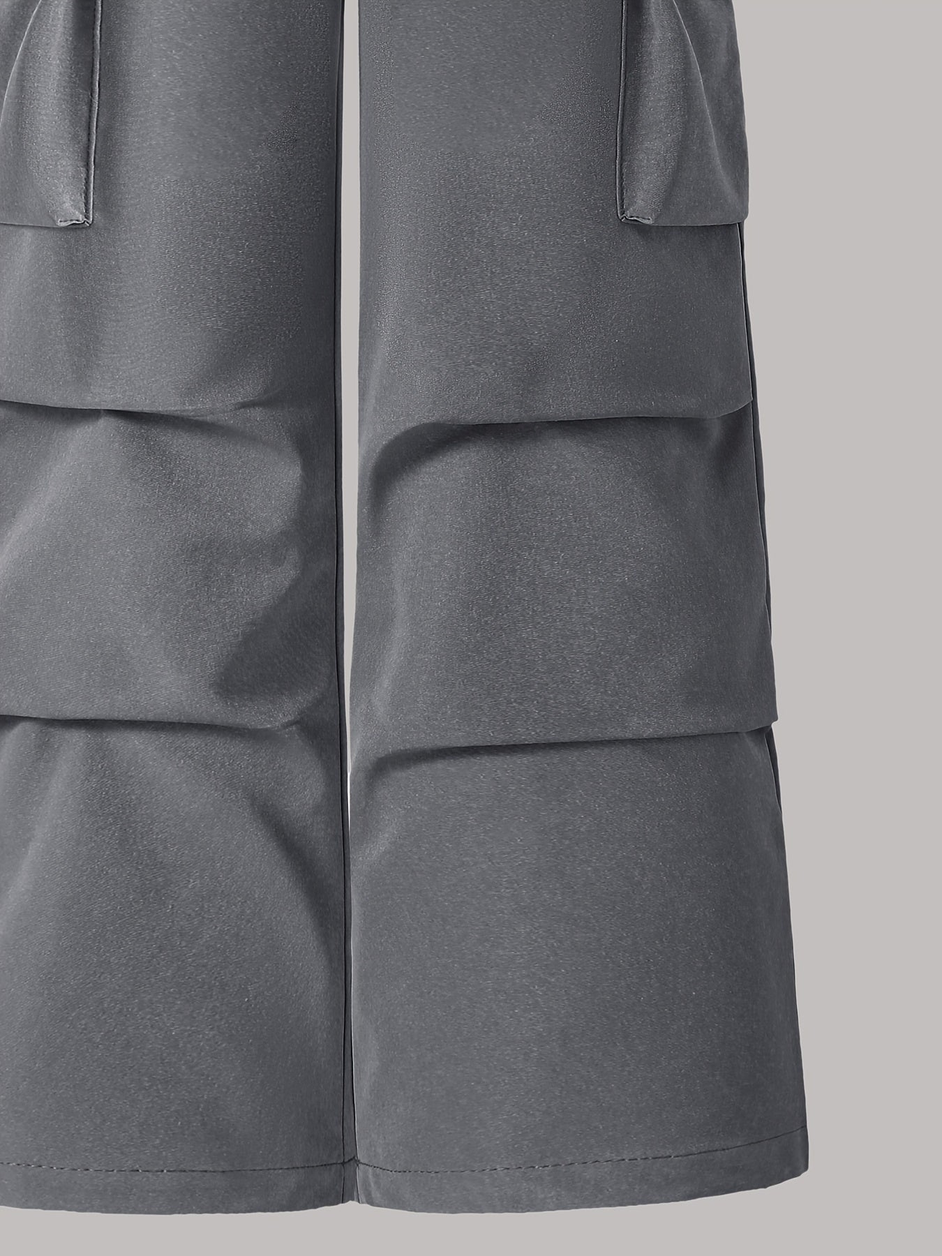 Two-Piece Set - street style Outdoor ´Cool Girls' Fashion Simple Long Sleeve + Cargo Wide-Leg Pants