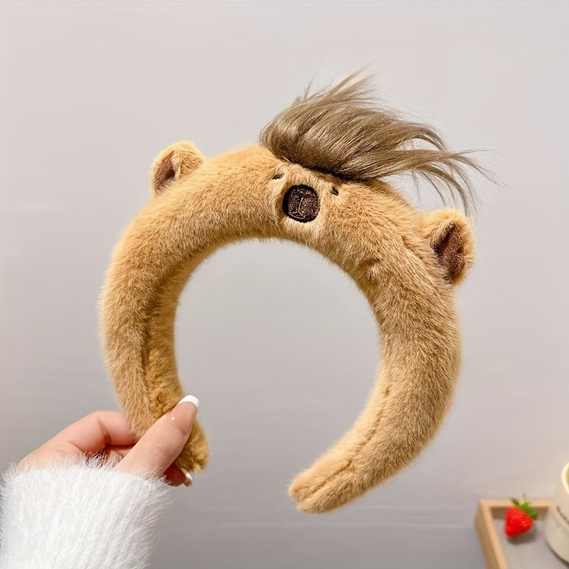 Plush Kabbalah Hairband Capybara