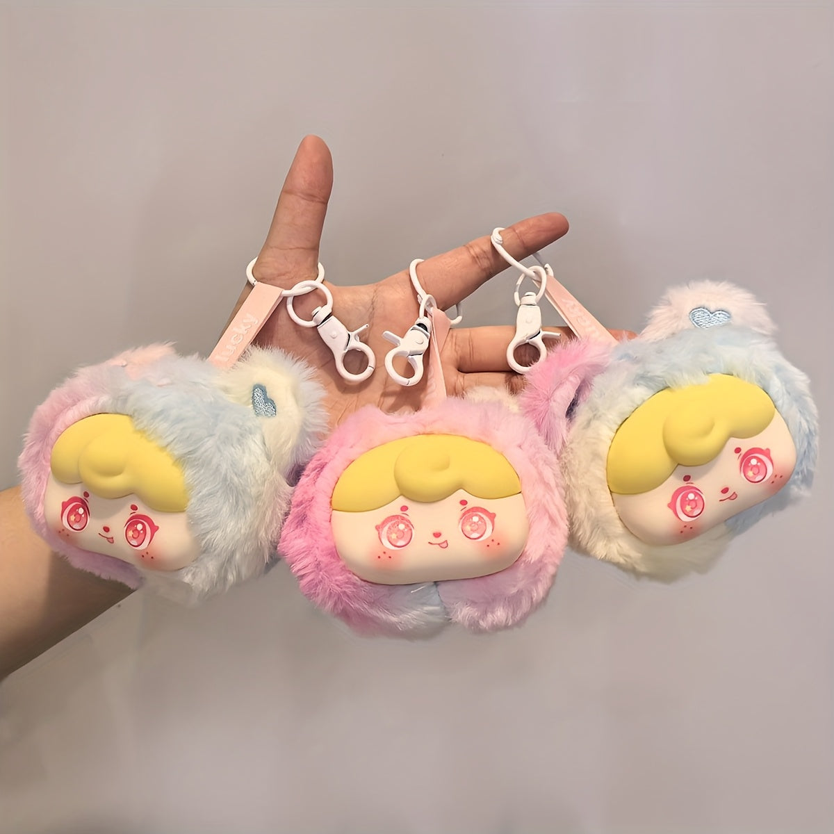 Adorable Plush Bag charm - Keychain - kawaii cuteness