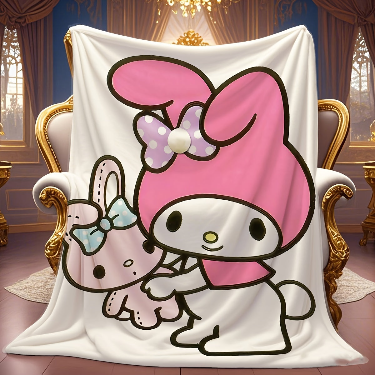 Sanrio for my melody Plush Toy & Blanket - Set Super soft