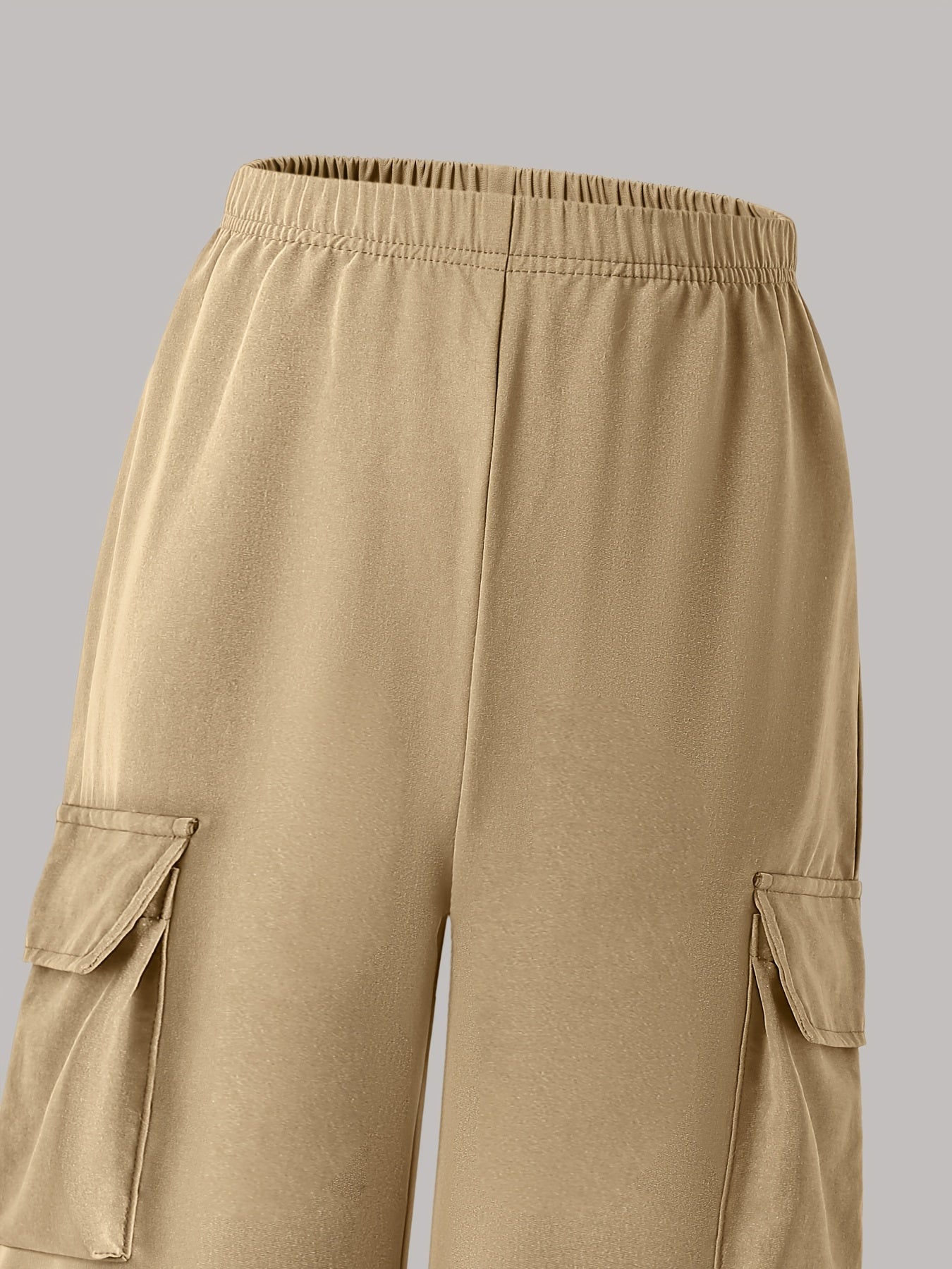 Two-Piece Set - street style Outdoor ´Cool Girls' Fashion Simple Long Sleeve + Cargo Wide-Leg Pants