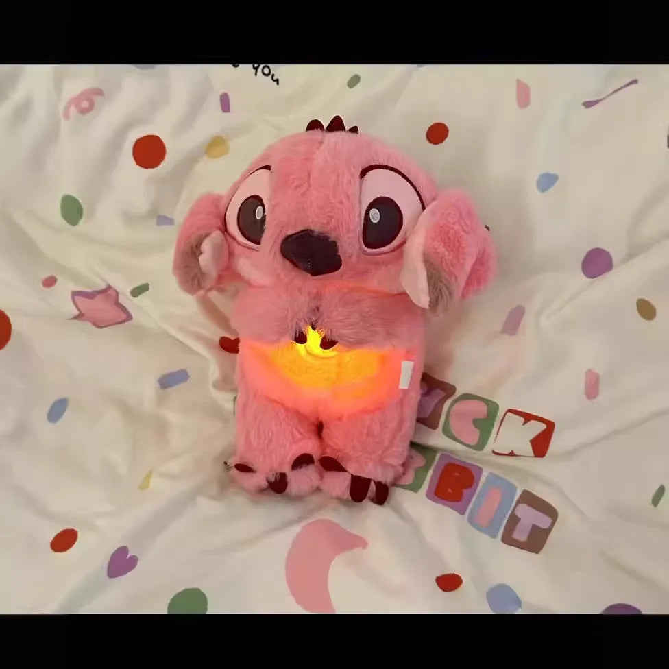 Stitch Anime Plush Doll - Interactive Lighting Music Toy