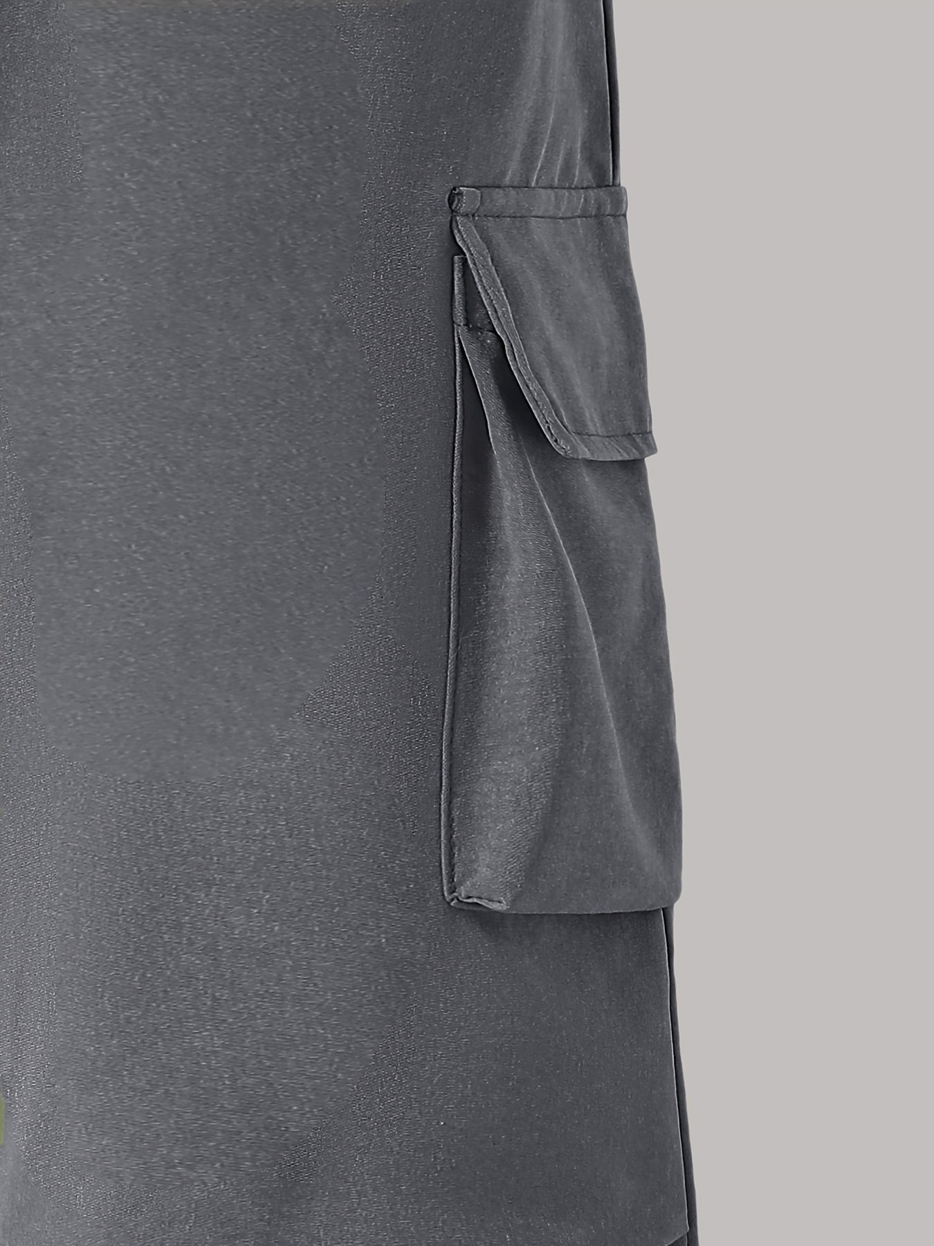 Two-Piece Set - street style Outdoor ´Cool Girls' Fashion Simple Long Sleeve + Cargo Wide-Leg Pants